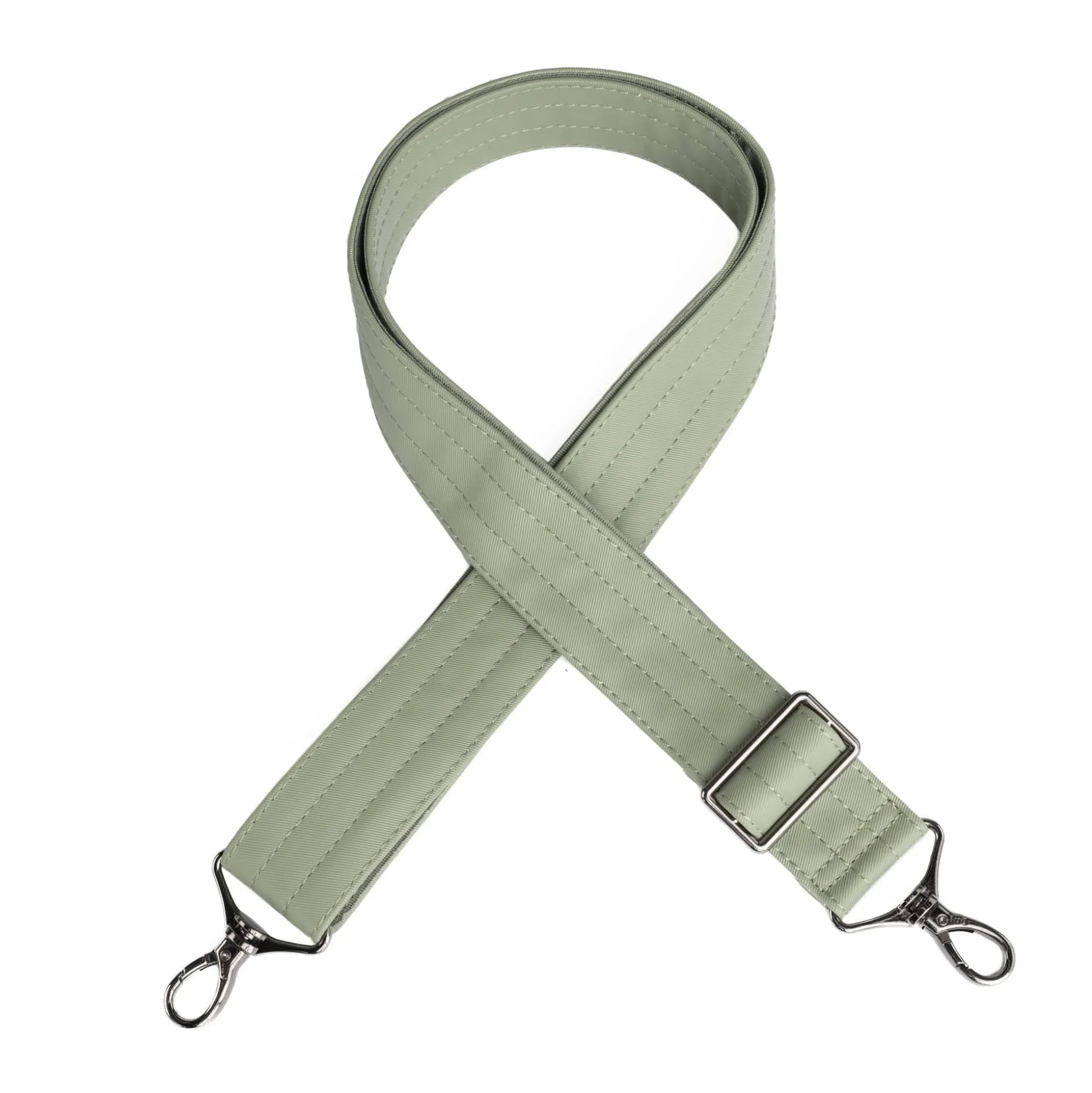Adjustable Webbed Satin Luxe VL Bag Strap - 1.5"