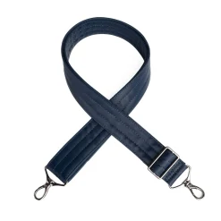 Adjustable Webbed Satin Luxe VL Bag Strap - 1.5"