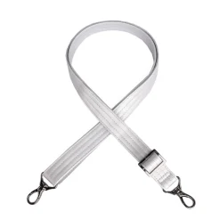 Adjustable Webbed Satin Luxe VL Bag Strap - 1"
