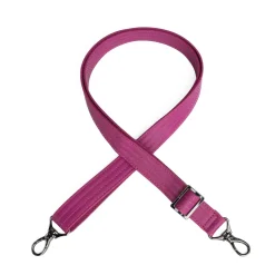 Adjustable Webbed Satin Luxe VL Bag Strap - 1"