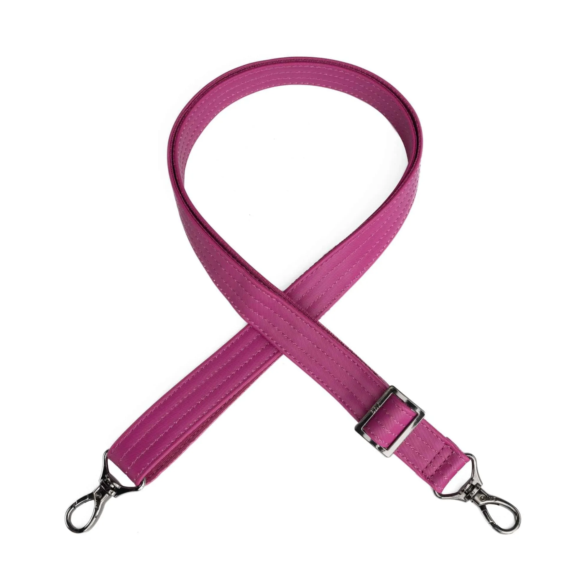 Adjustable Webbed Satin Luxe VL Bag Strap - 1"