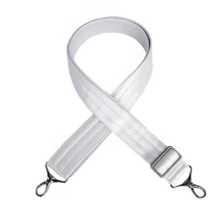 Adjustable Webbed Satin Luxe VL Bag Strap - 1.5"