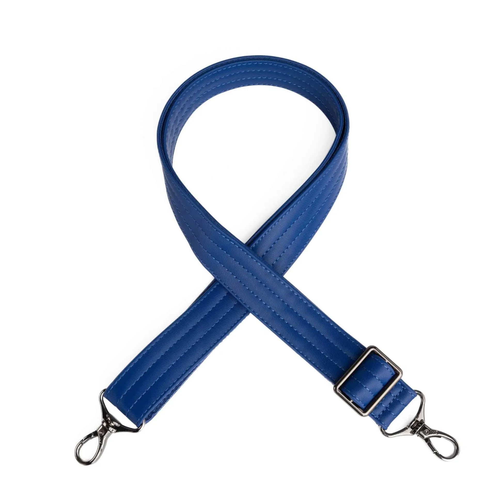 Adjustable Webbed Satin Luxe VL Bag Strap - 1.25"