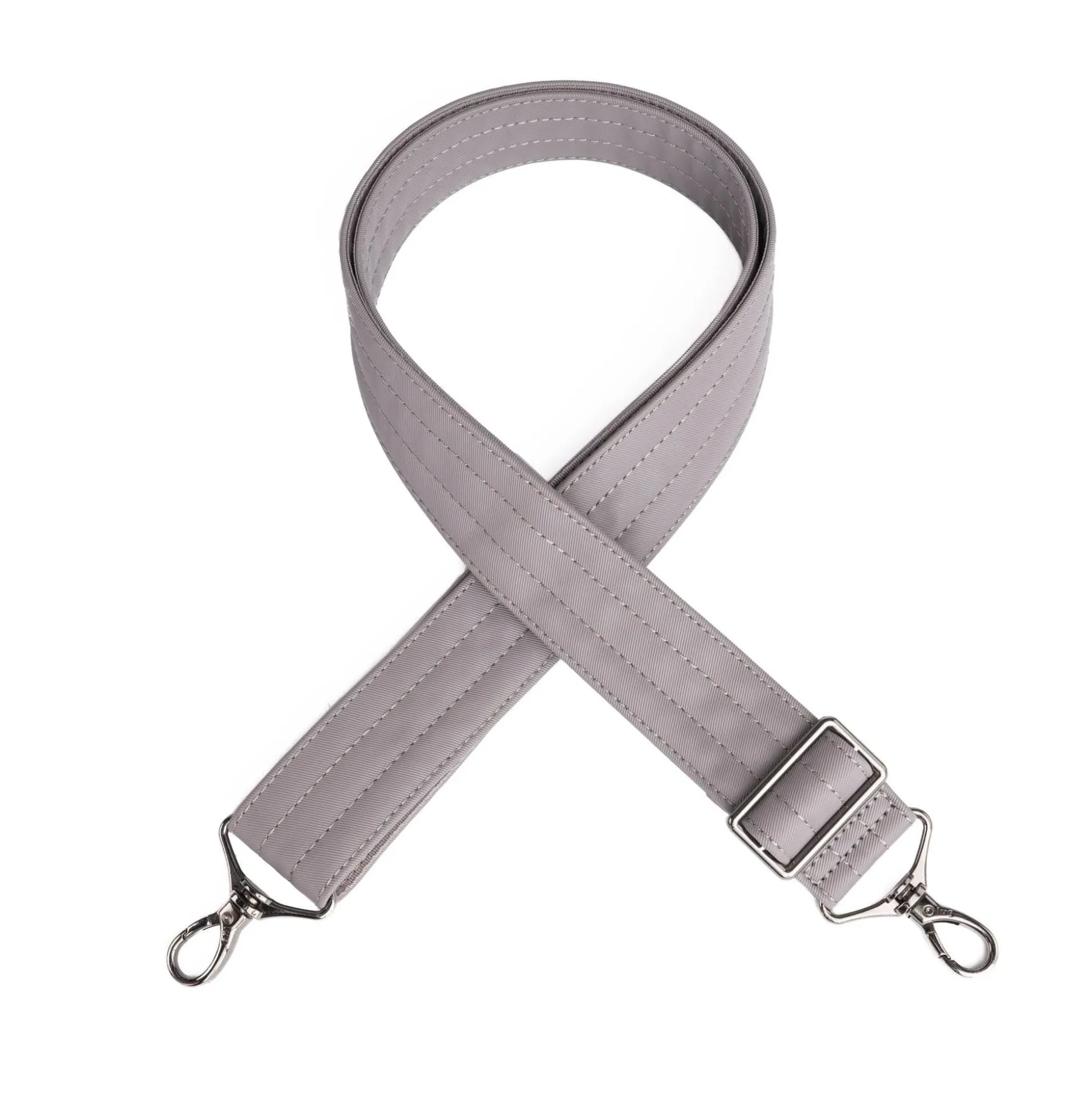 Adjustable Webbed Satin Luxe VL Bag Strap - 1.5"