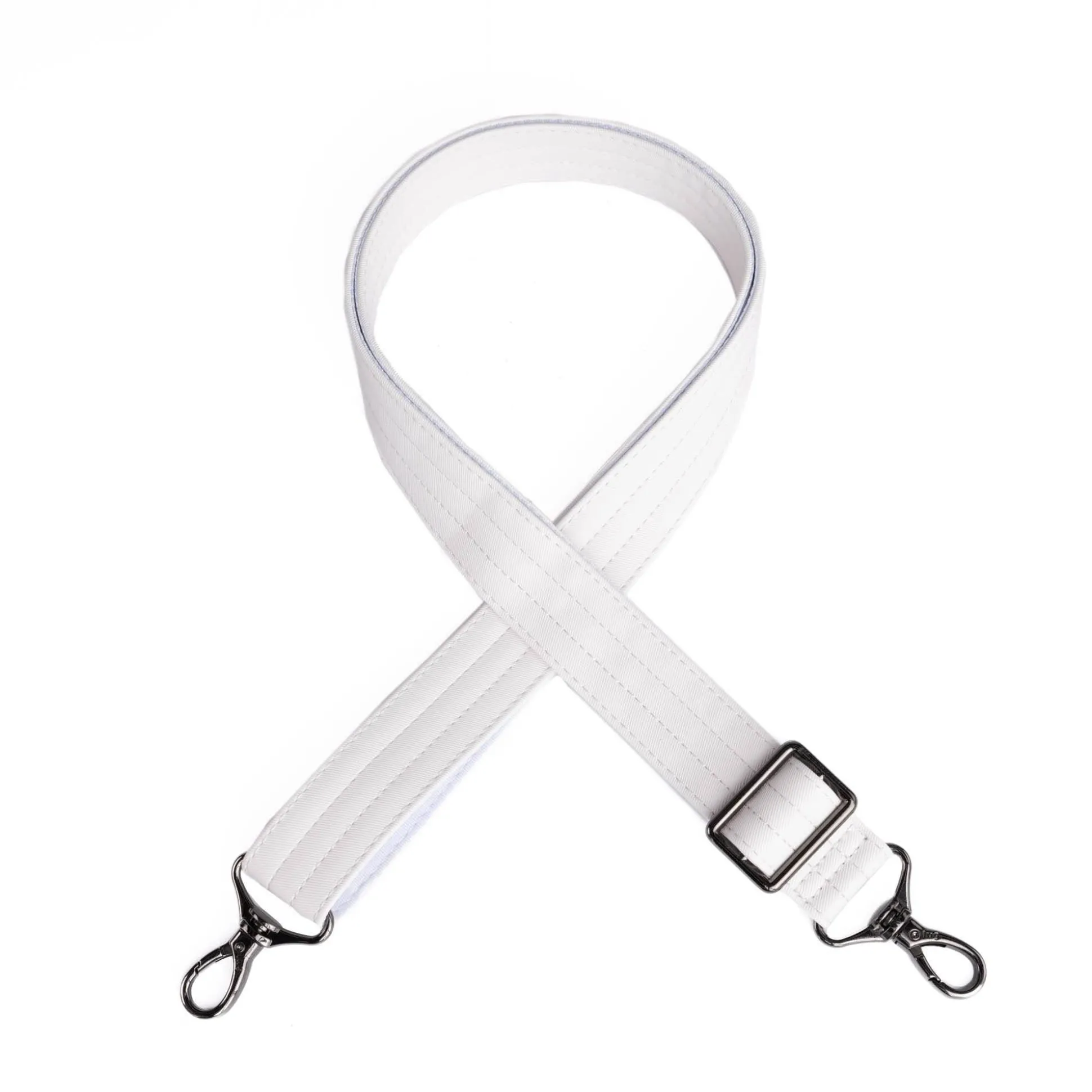 Adjustable Webbed Satin Luxe VL Bag Strap - 1.25"