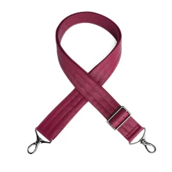 Adjustable Webbed Satin Luxe VL Bag Strap - 1.5"