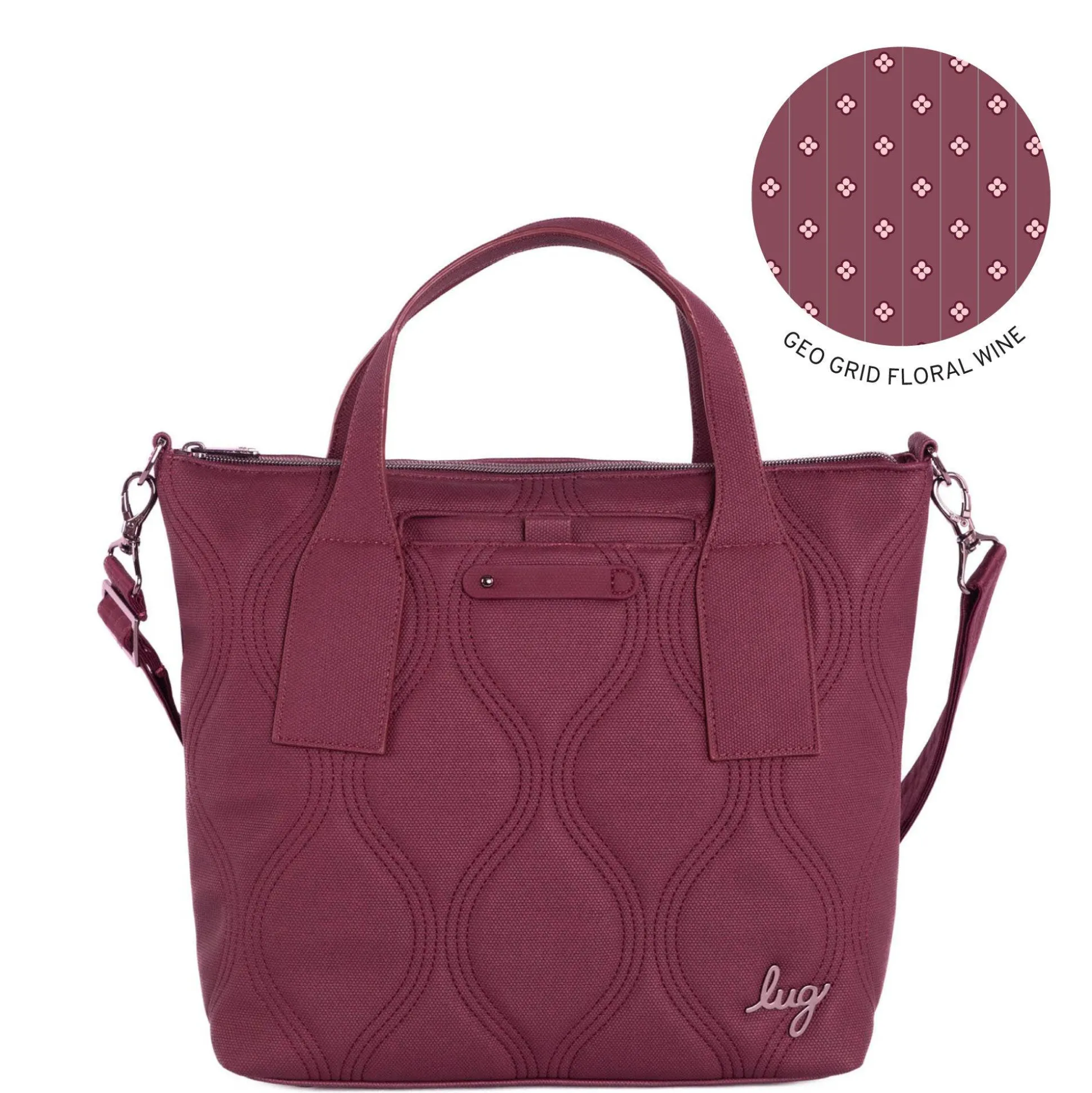 Alto Matte Luxe VL Convertible Tote Bag