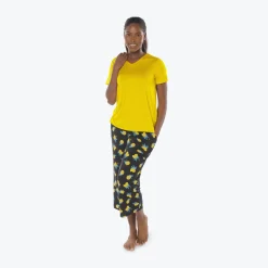 Boomerang Relaxed Tee & Cropped Pants&nbsp;Set