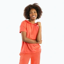 Coupe Hooded Top Short Sleeve