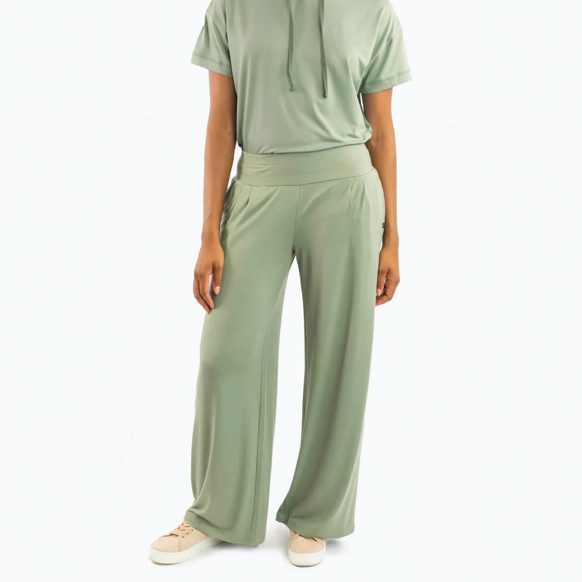 Coupe Wide Leg Full Length Pants
