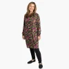 Dilly Dally Brushed Sweater Knit Lounge Dress