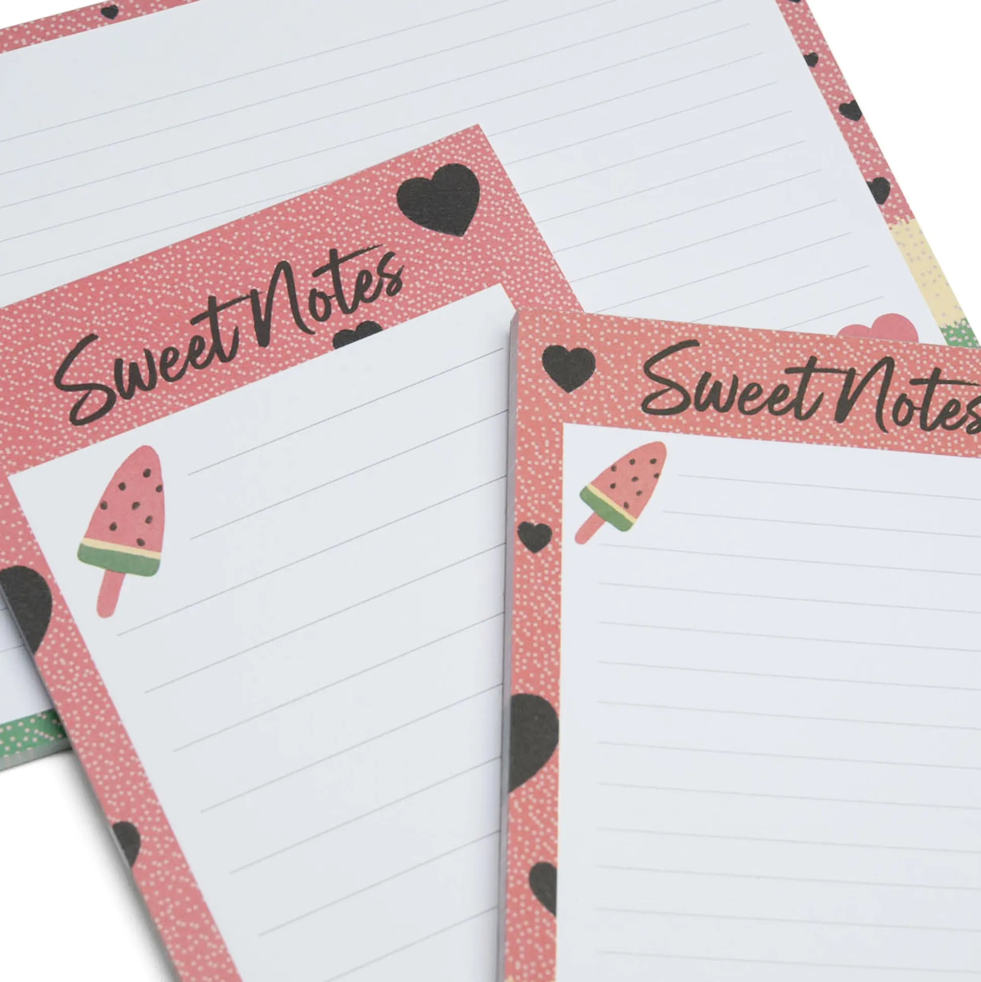 Doodle Notepad 3pk - Assorted