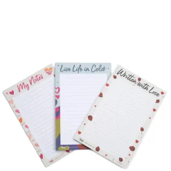 Doodle Notepad 3pk - 4.25" x 6.5"