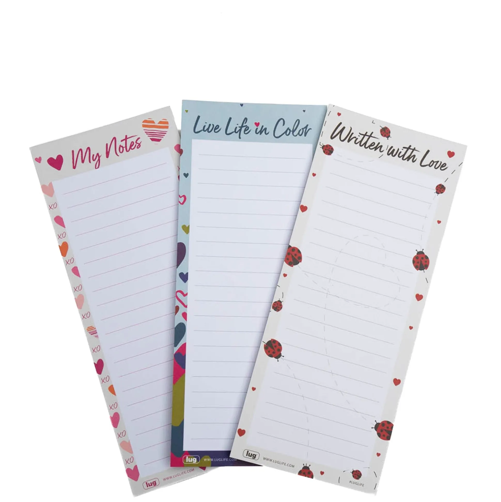 Doodle Notepad 3pk - 4.5" x 11"