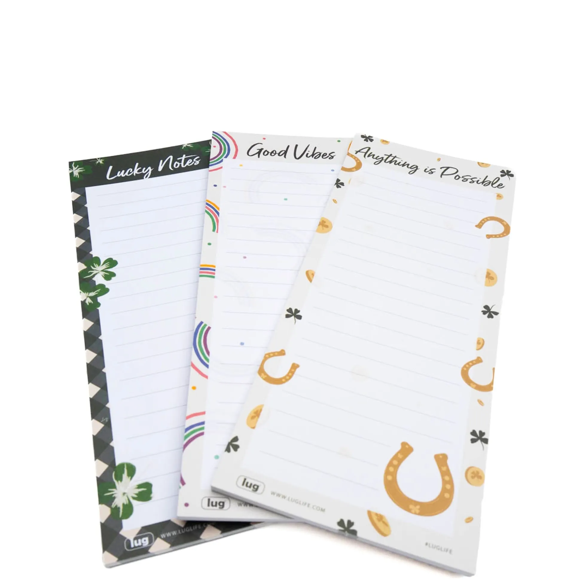 Doodle Notepad 3pk - 4.5" x 11"