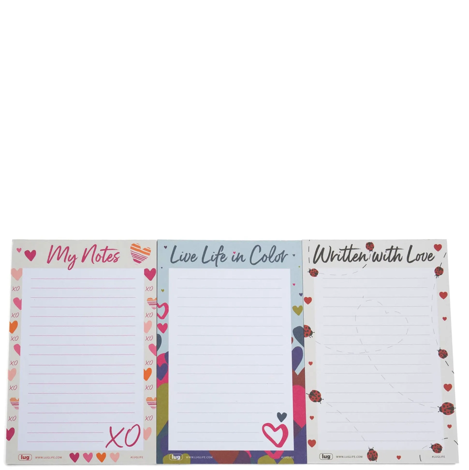 Doodle Notepad 3pk - 4.25" x 6.5"