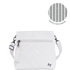Double Dip Satin Luxe VL Crossbody Bag