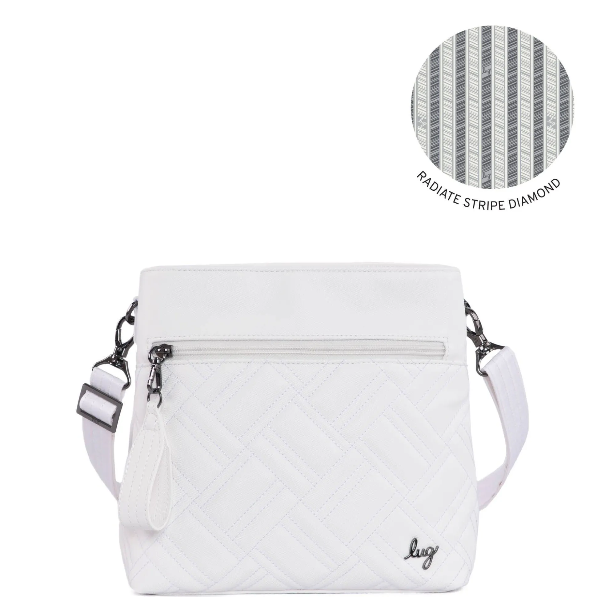 Double Dip Satin Luxe VL Crossbody Bag
