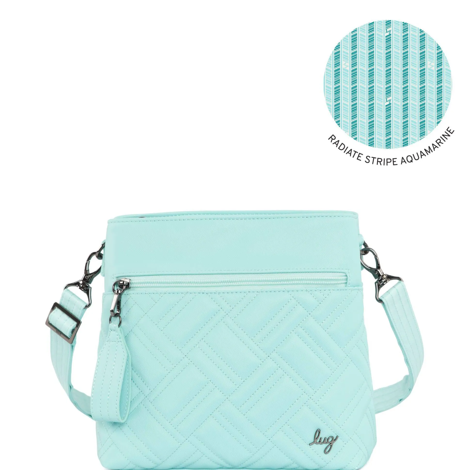 Double Dip Satin Luxe VL Crossbody Bag