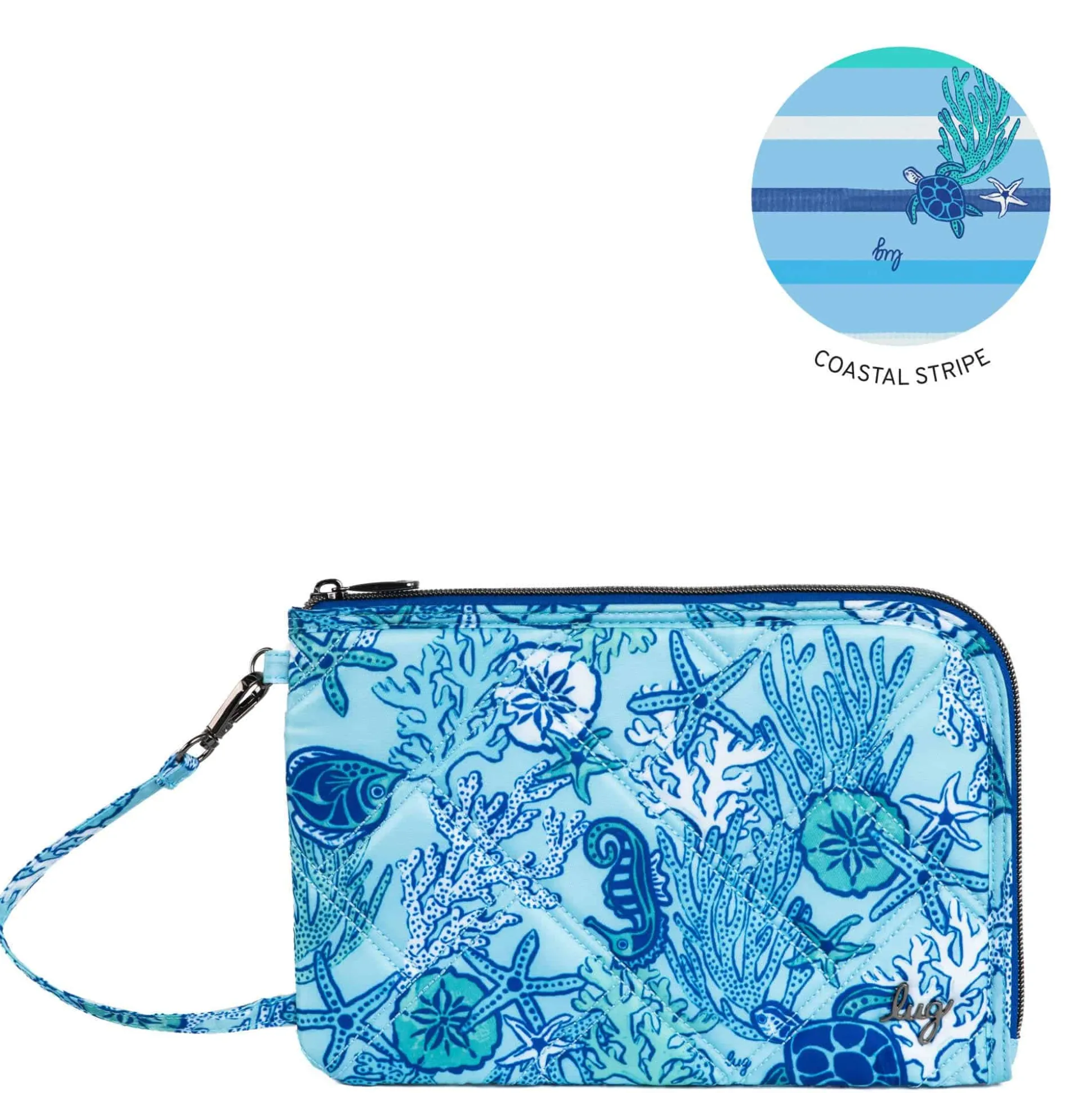 Halfpipe Zip Wristlet Wallet