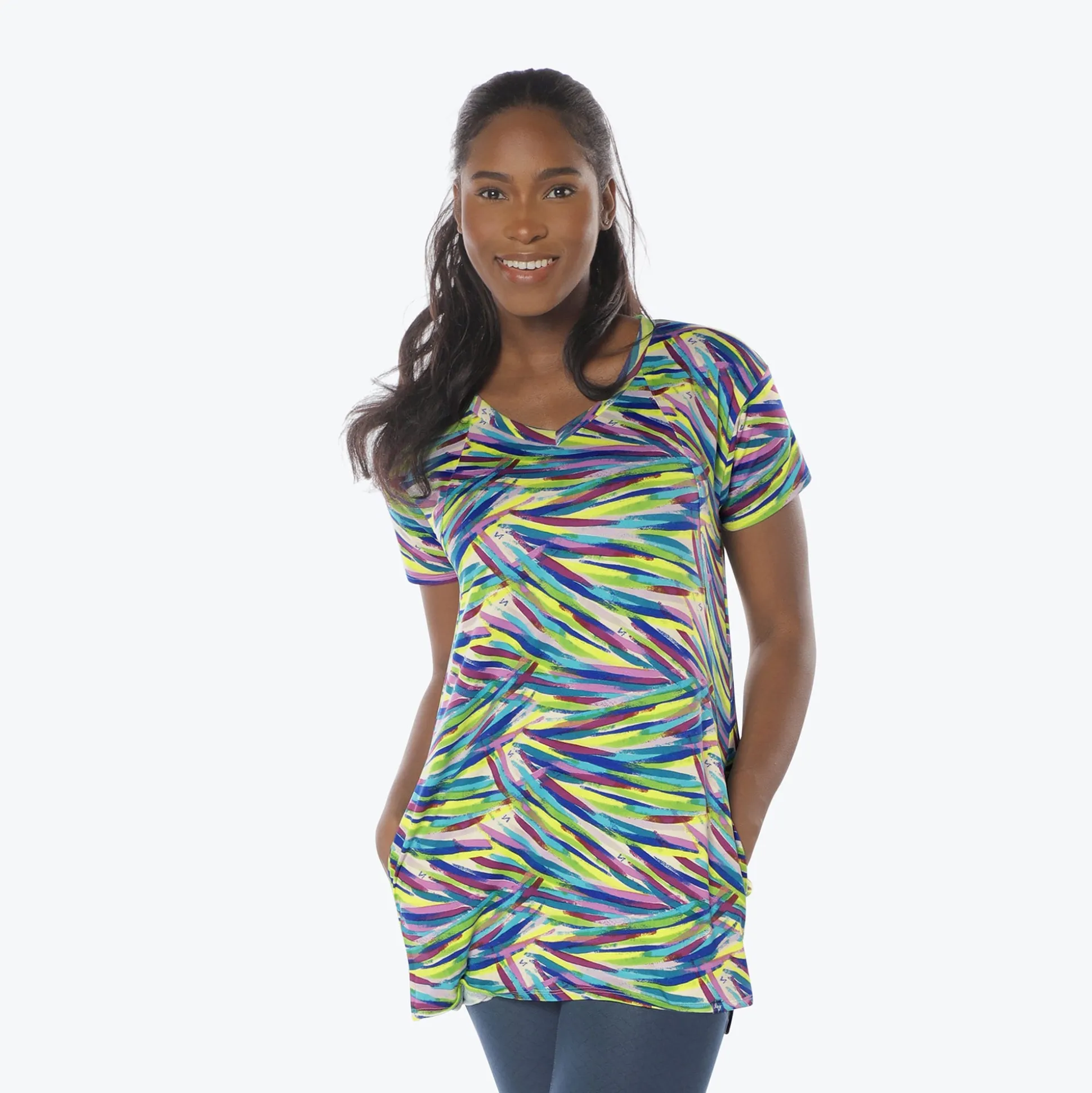 Hopper High Low Tunic Top