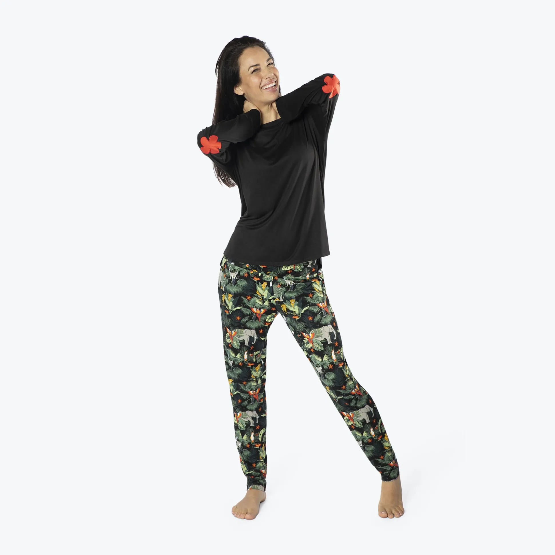 Jitterbug Long Sleeve Pajama Set