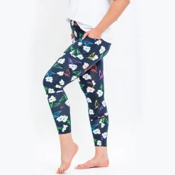 Lugging Ankle Leggings - Prints