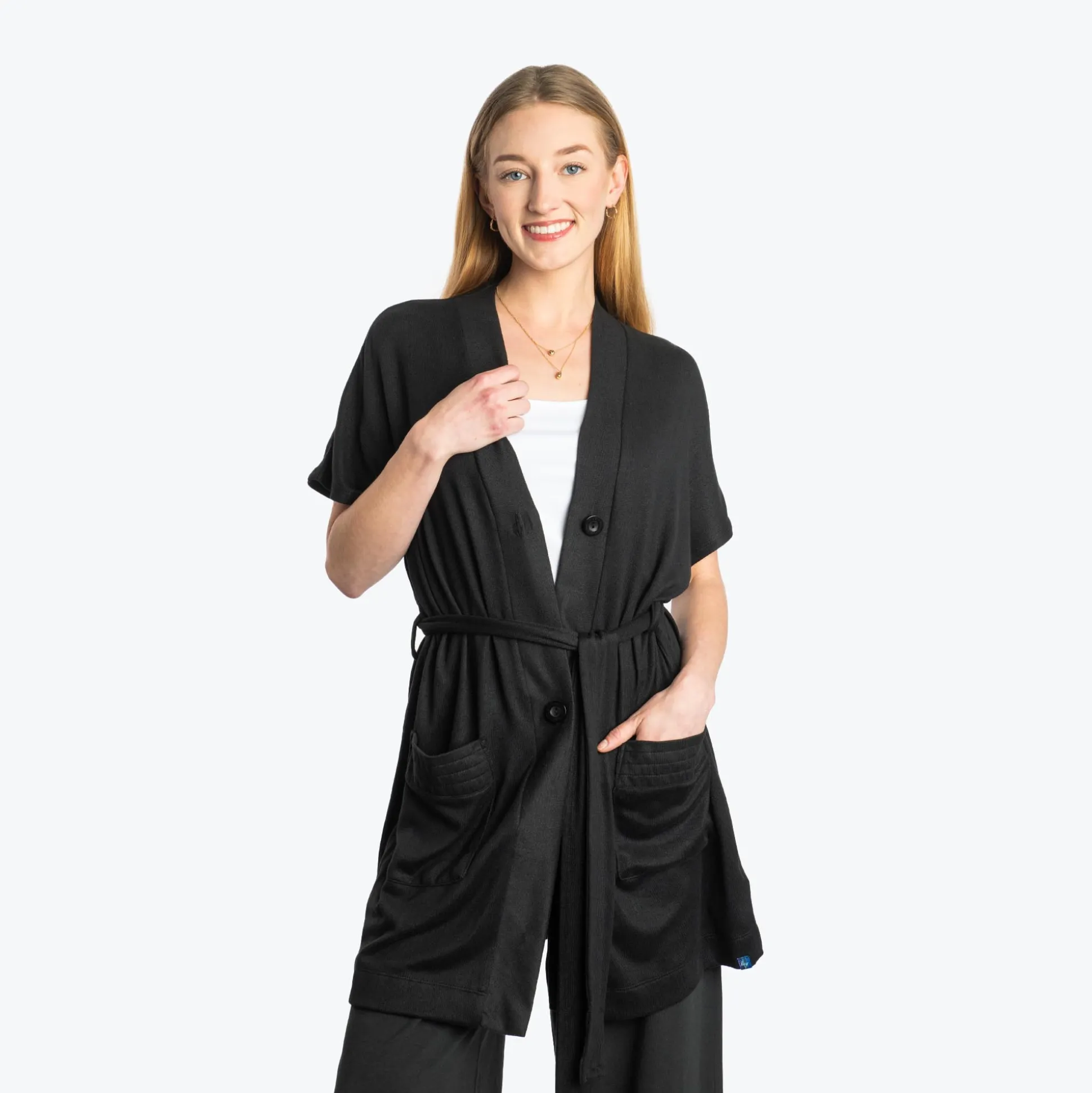 Sashay Lounge Wrap Vest