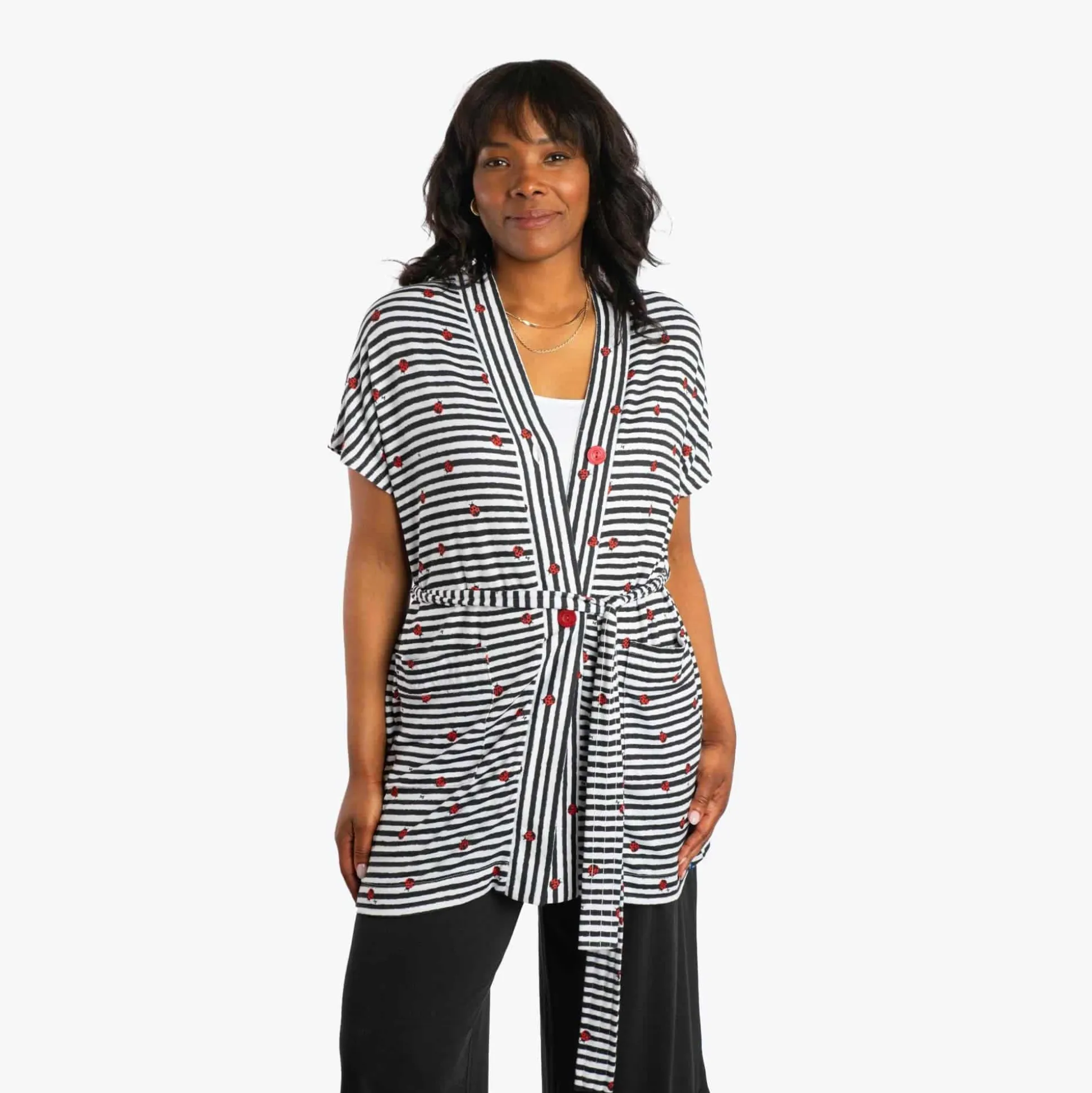Sashay Lounge Wrap Vest