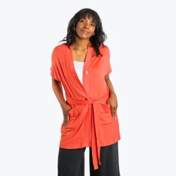 Sashay Lounge Wrap Vest