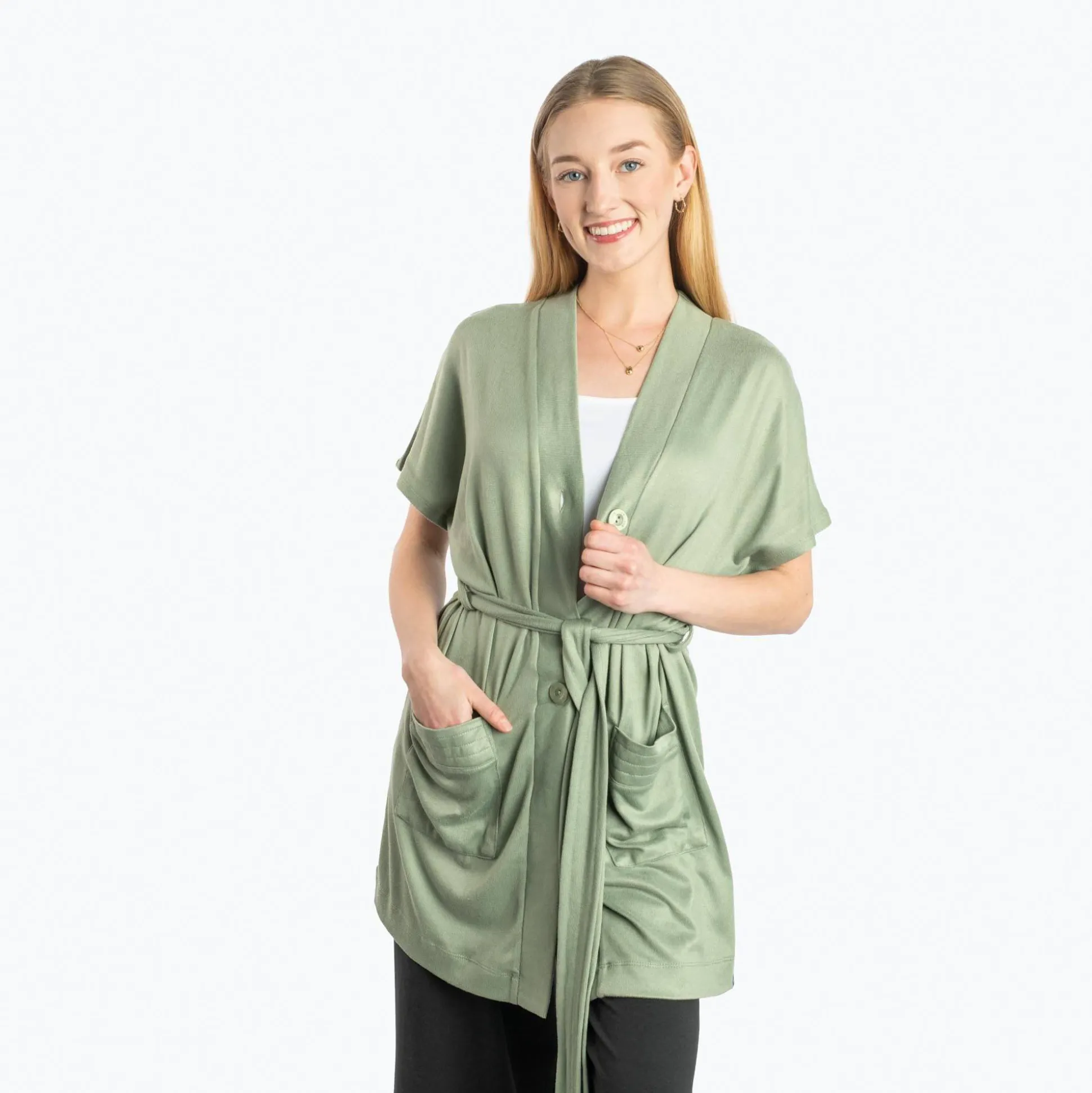 Sashay Lounge Wrap Vest