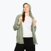 Shimmy Brushed Jersey Zip Up