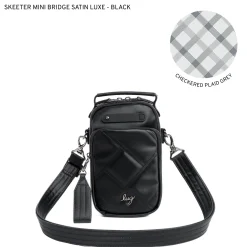 Skeeter Mini Bridge Satin Luxe VL Convertible Crossbody Bag