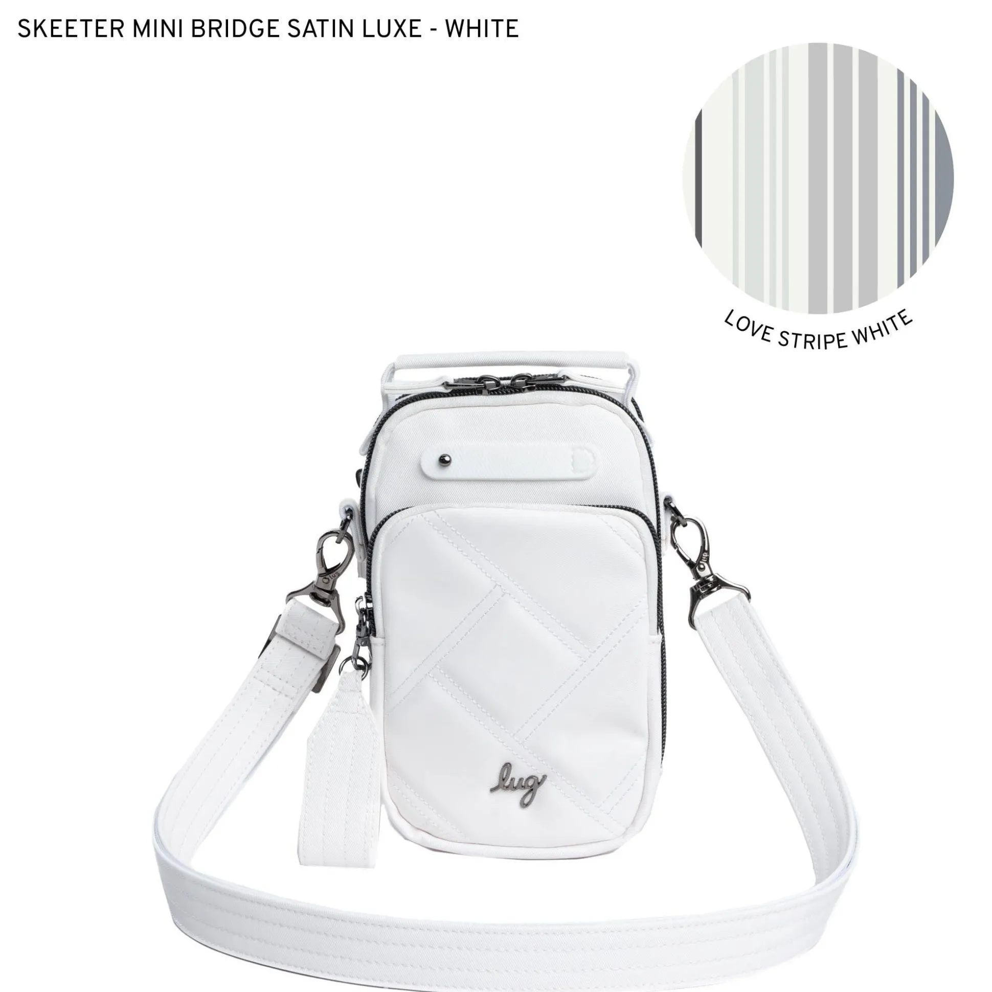 Skeeter Mini Bridge Satin Luxe VL Convertible Crossbody Bag
