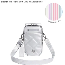 Skeeter Mini Bridge Satin Luxe VL Convertible Crossbody Bag
