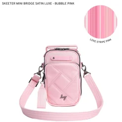 Skeeter Mini Bridge Satin Luxe VL Convertible Crossbody Bag
