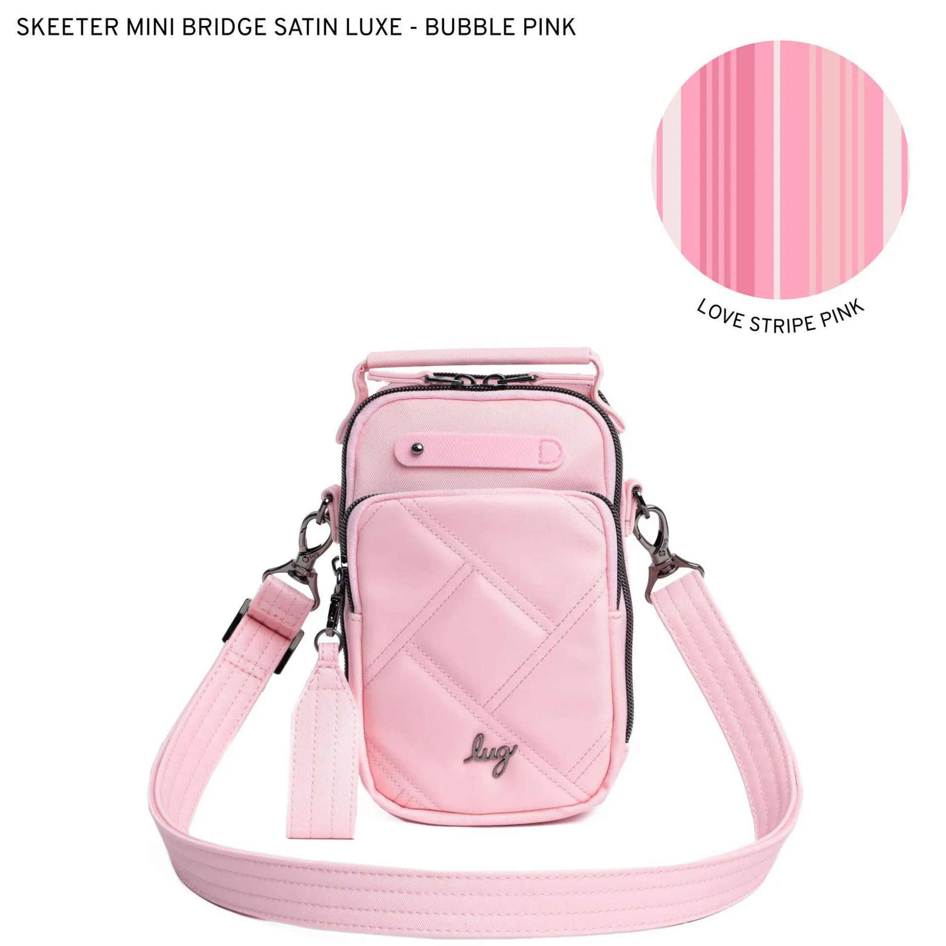 Skeeter Mini Bridge Satin Luxe VL Convertible Crossbody Bag