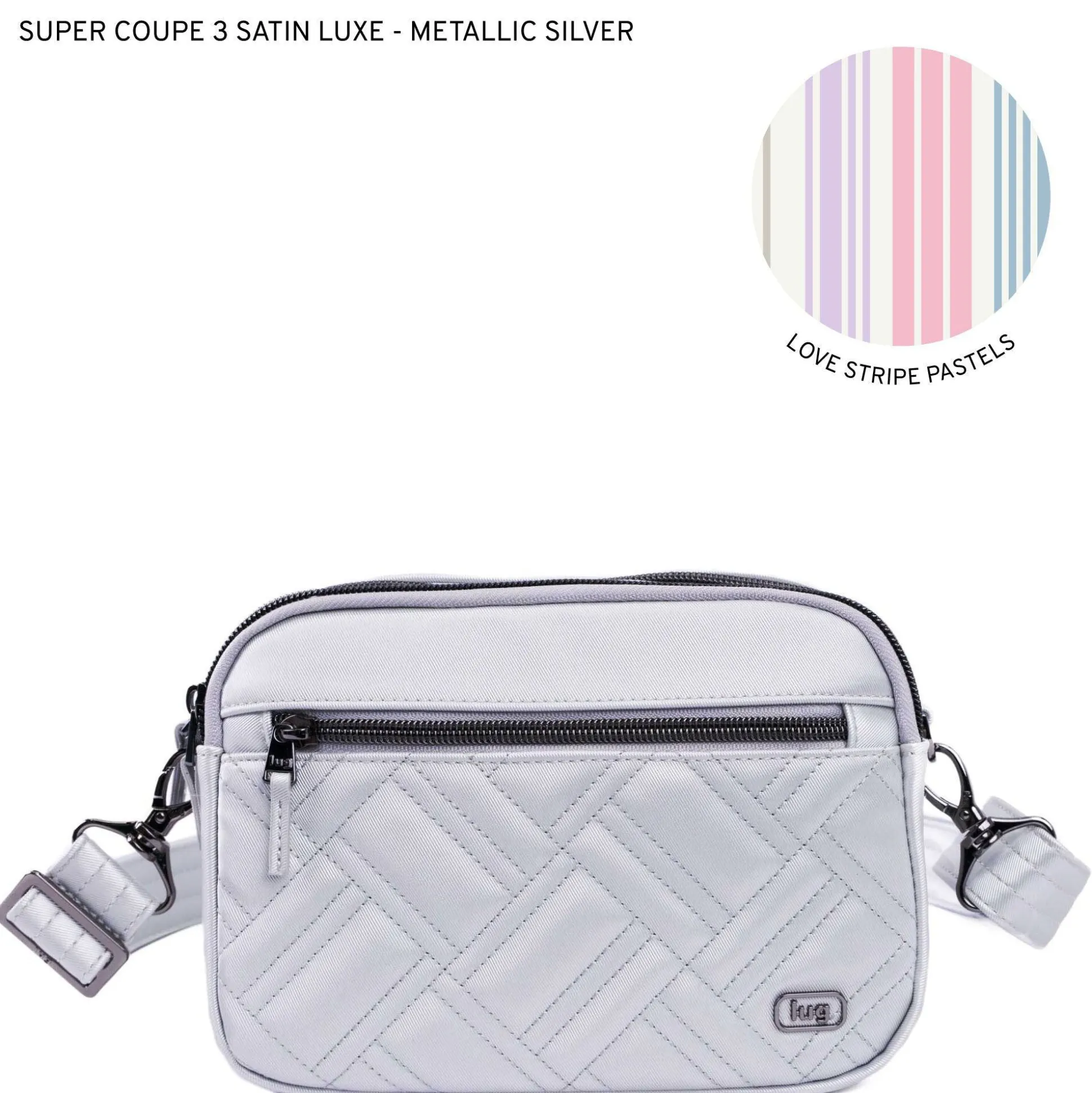 Super Coupe 3 Satin Luxe Convertible Crossbody Bag