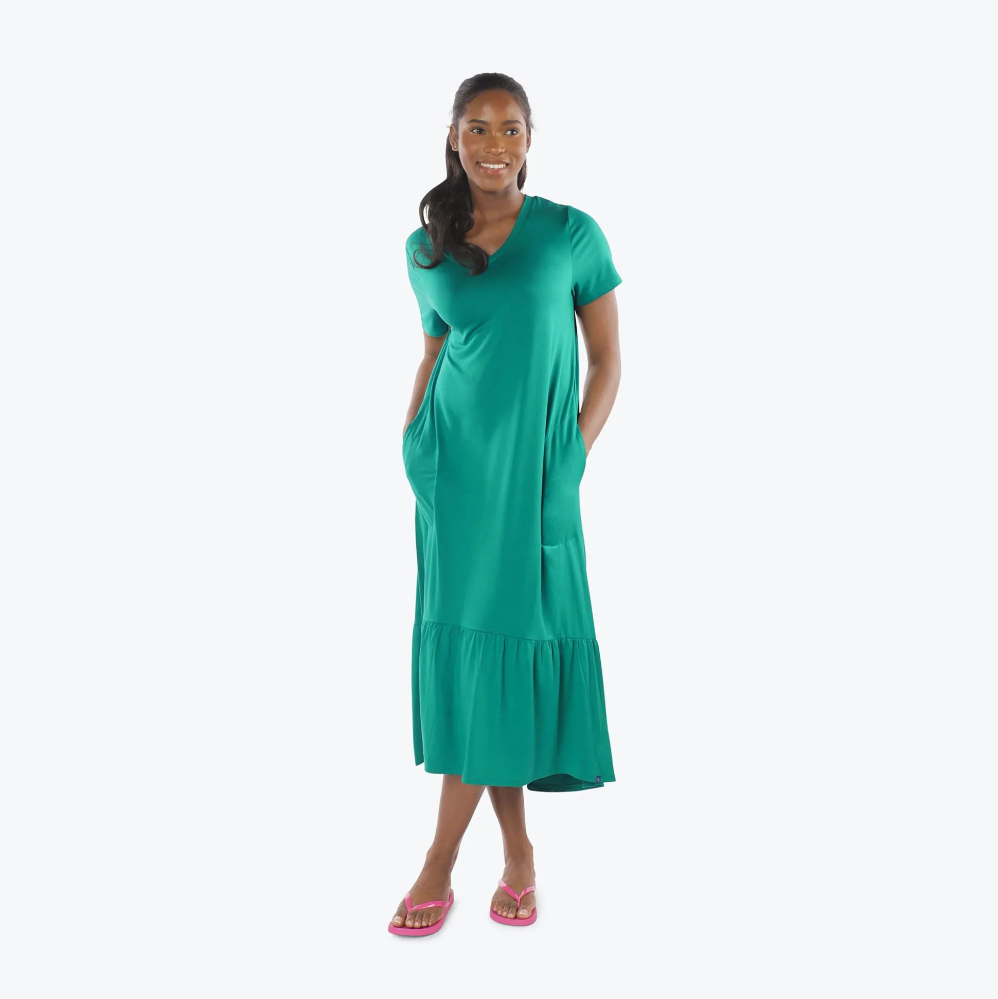 Swing High Low Maxi Dress