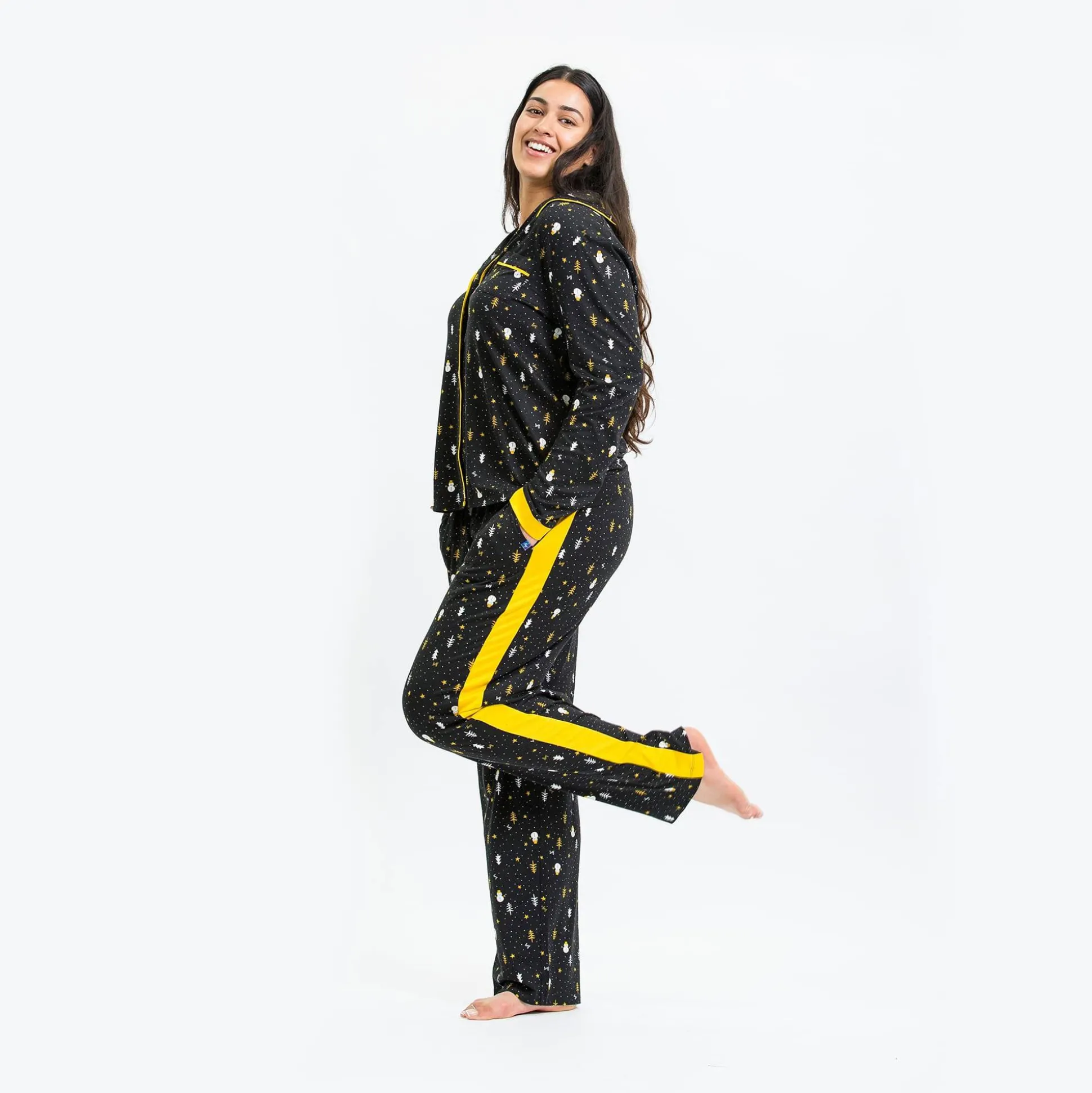 Tandem Collar Pajama Set