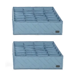 Trolley 2pc 24 Pocket Drawer Organizers