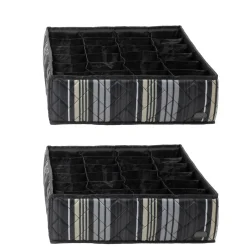 Trolley 2pc 24 Pocket Drawer Organizers