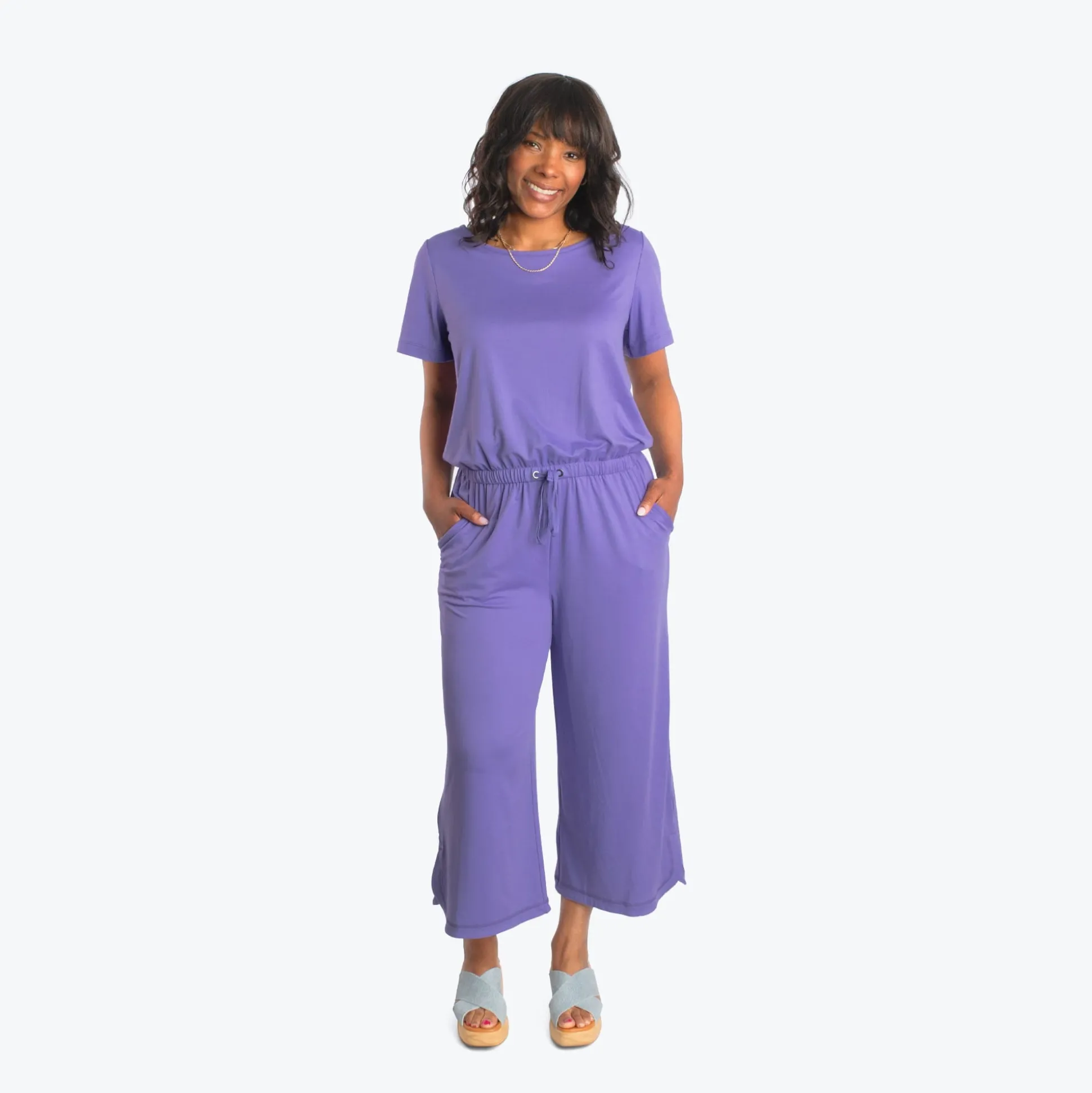 Trotter Brushed Jersey Jumpsuit