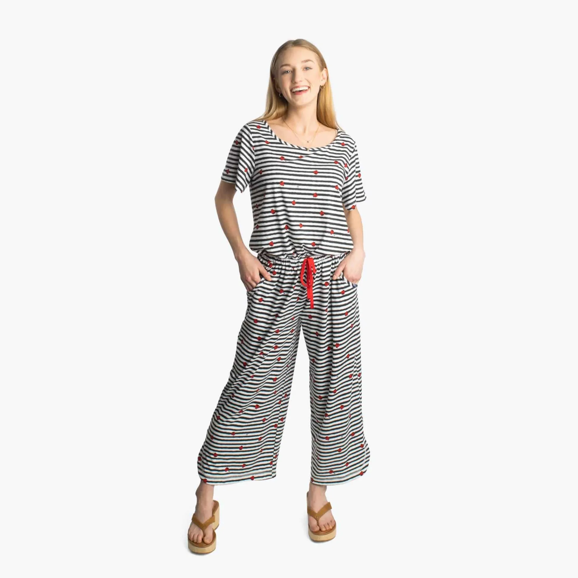 Trotter Brushed Jersey Jumpsuit