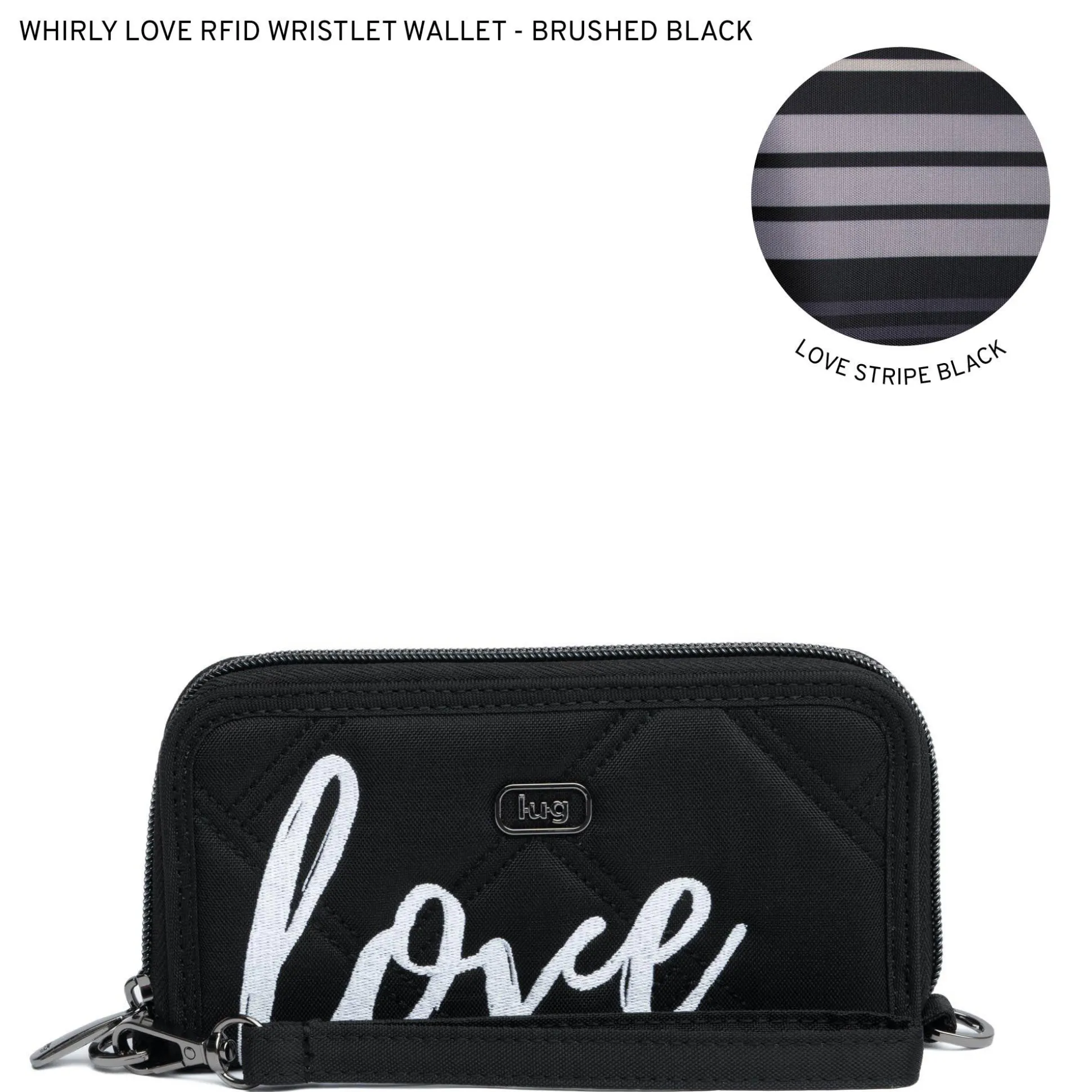 Whirly Love RFID Wristlet Wallet