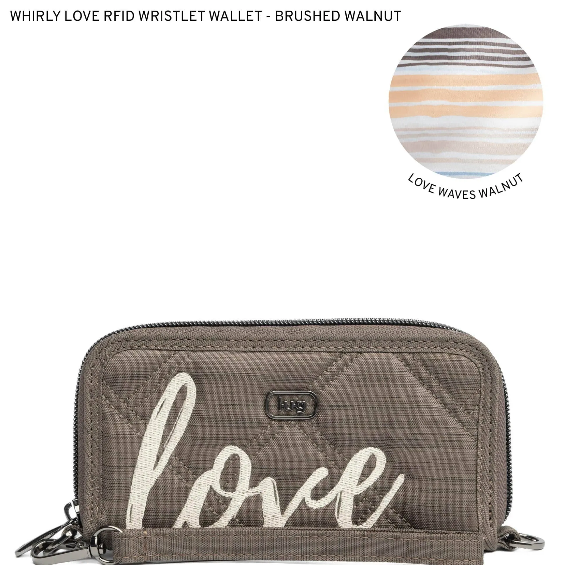 Whirly Love RFID Wristlet Wallet