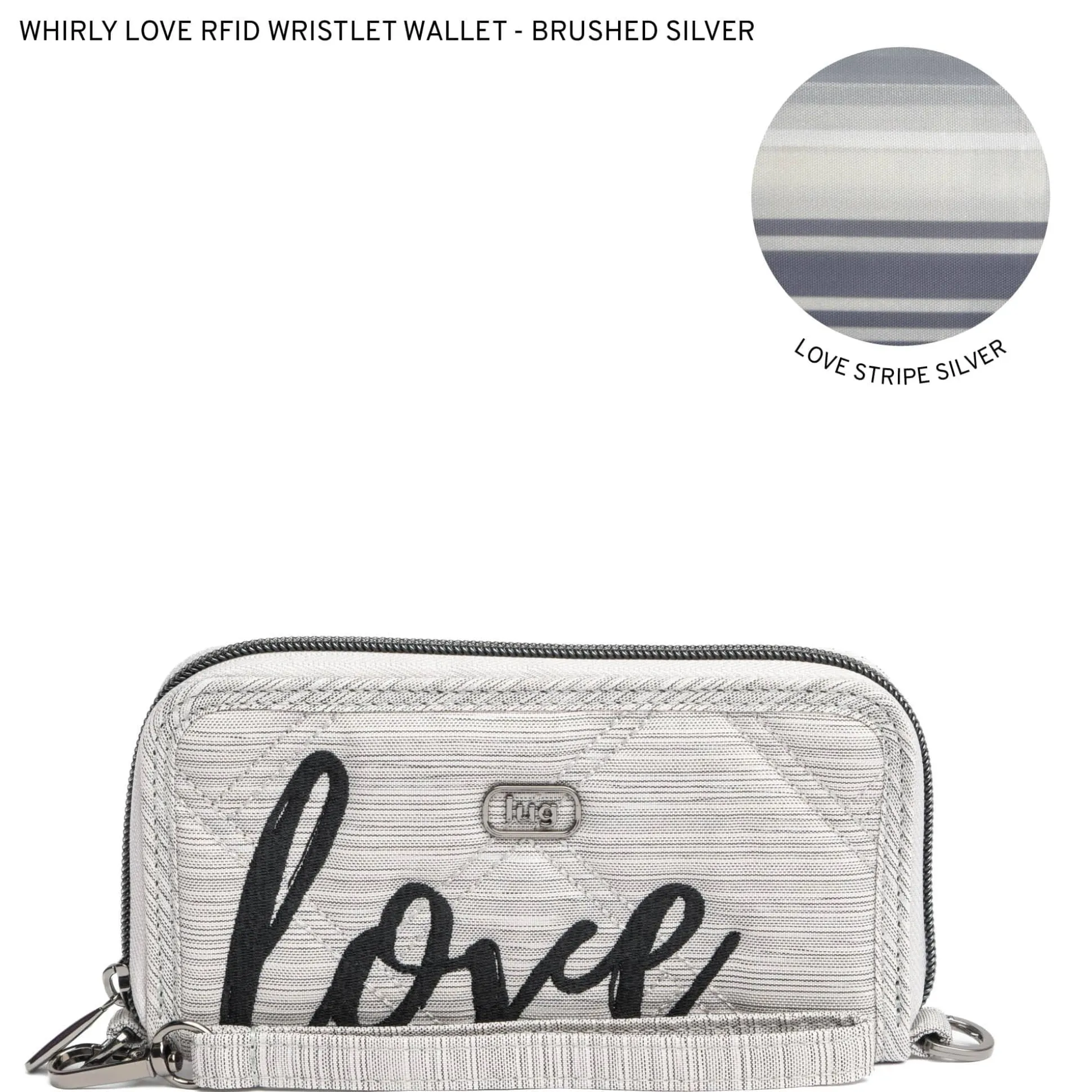 Whirly Love RFID Wristlet Wallet