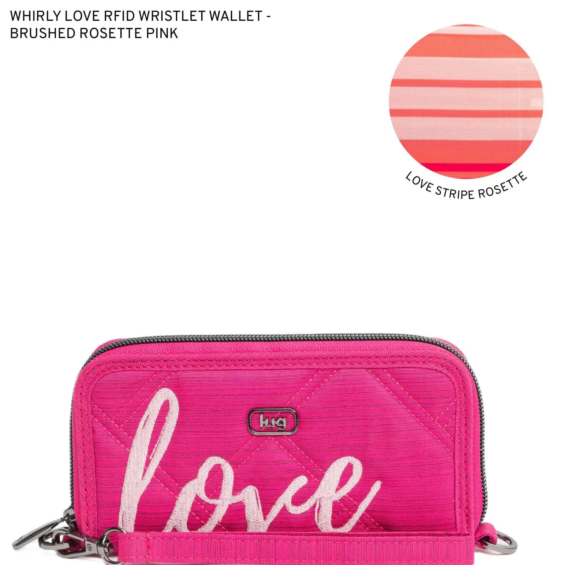 Whirly Love RFID Wristlet Wallet